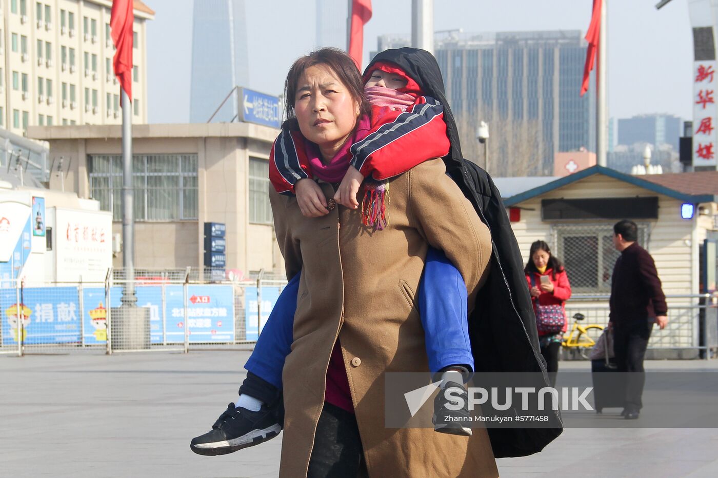 China New Year Travel Rush