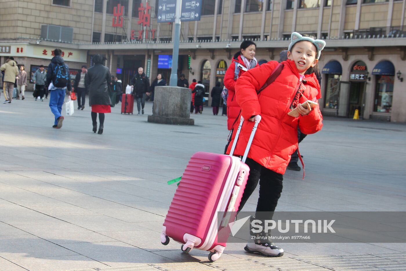 China New Year Travel Rush