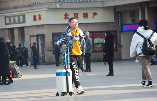 China New Year Travel Rush