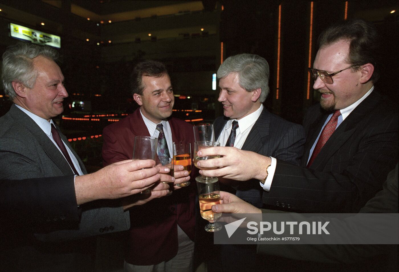Moscow Central Stock Exchange President Vyacheslav Pankin