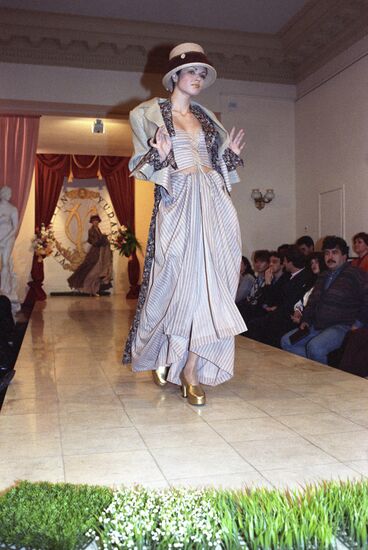 Fashion collection by Valentin Yudashkin