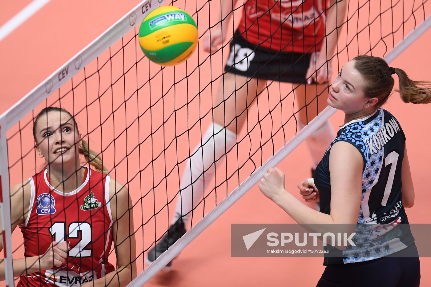 Russia Volleyball Champions League Dinamo-Kazan - Uralochka