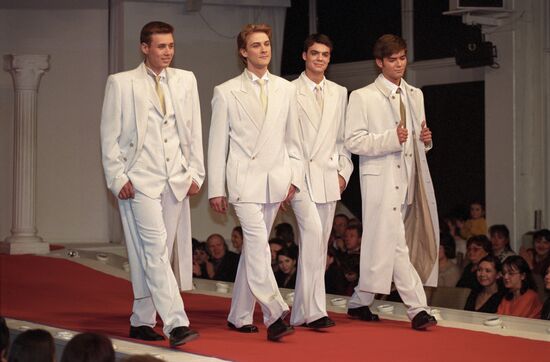 Charity festival of Moscow fashion designers