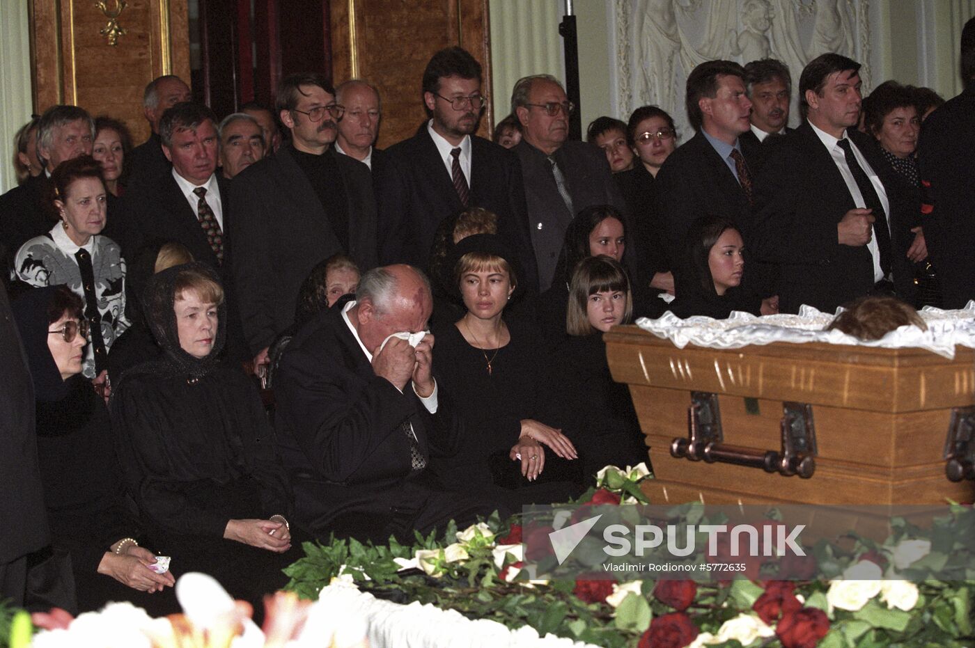 Farewell ceremony for Raisa Gorbachev