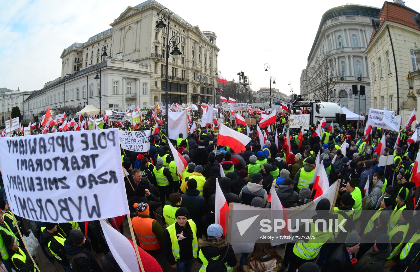 Poland Farmers Protest