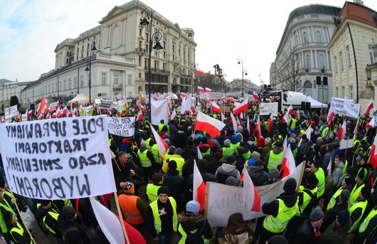 Poland Farmers Protest