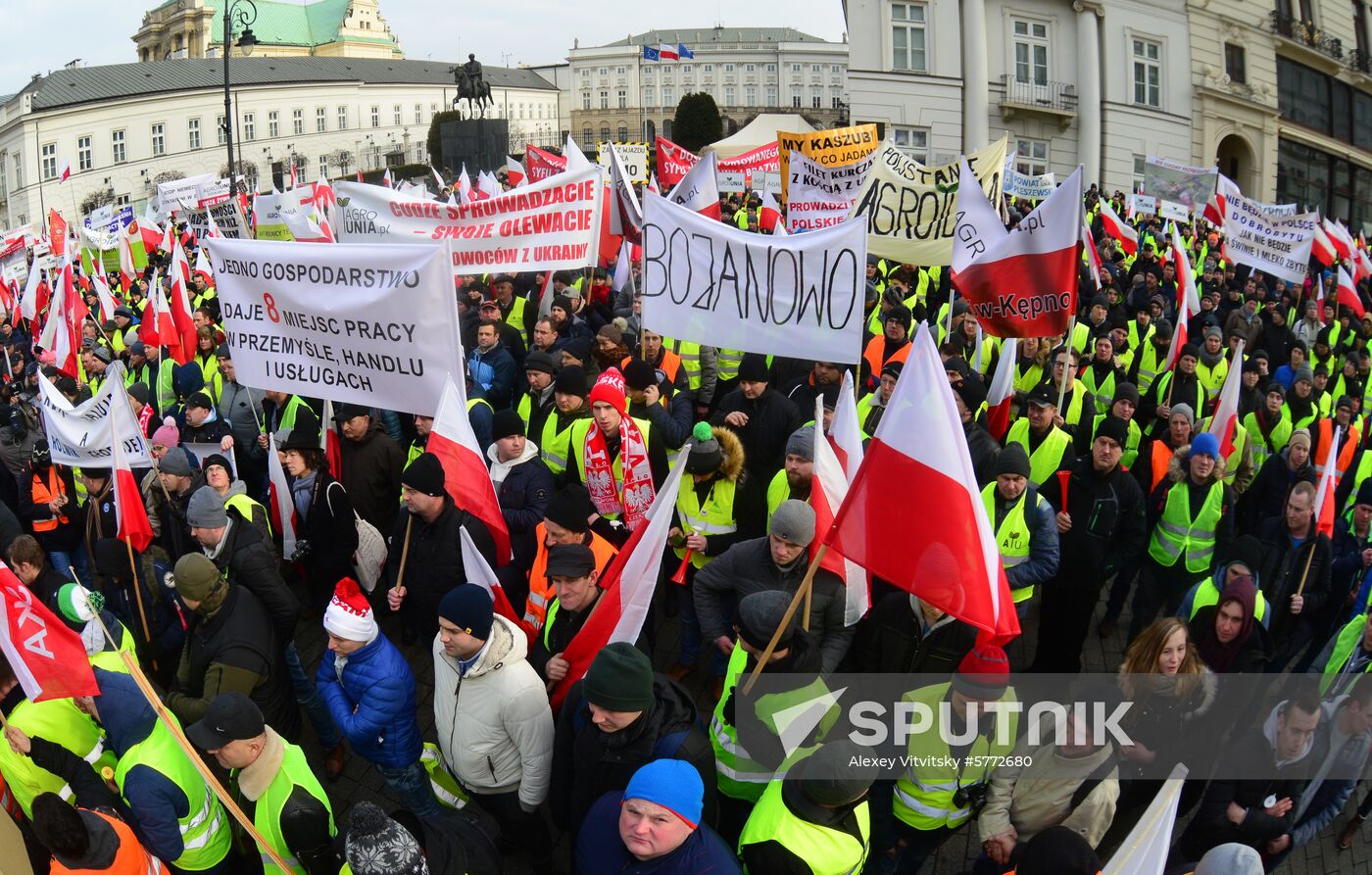 Poland Farmers Protest