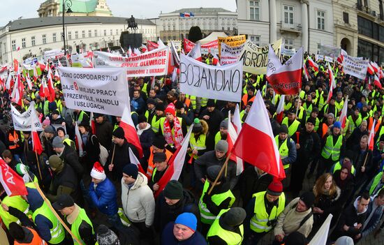 Poland Farmers Protest