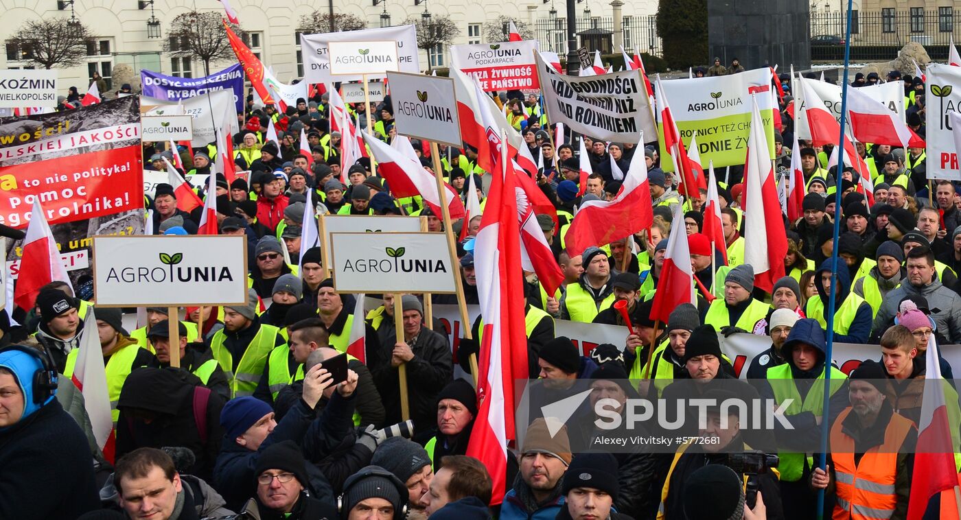 Poland Farmers Protest