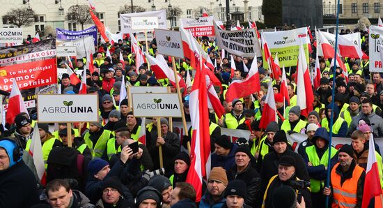 Poland Farmers Protest