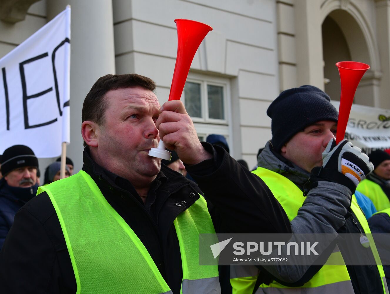 Poland Farmers Protest