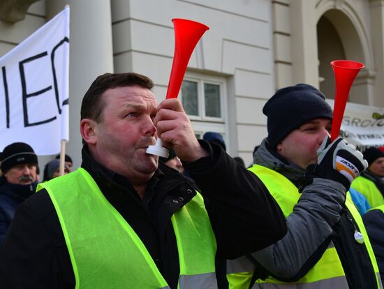 Poland Farmers Protest