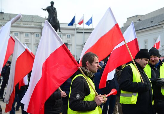 Poland Farmers Protest