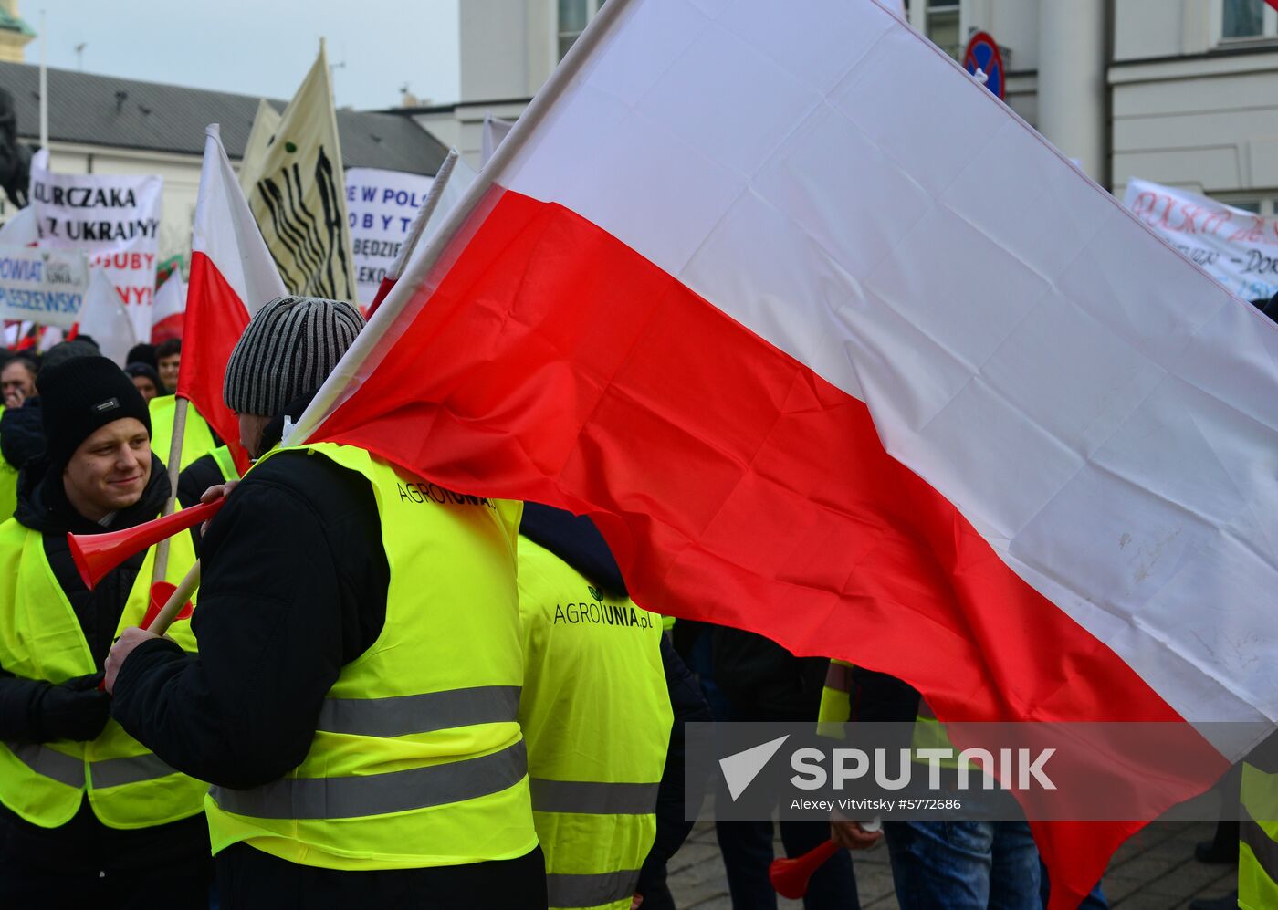 Poland Farmers Protest