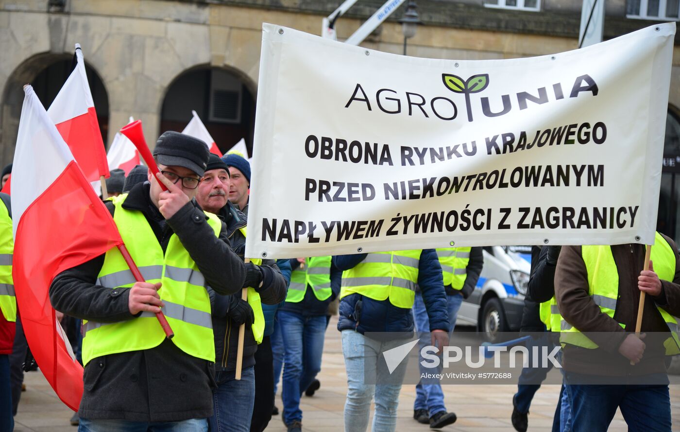 Poland Farmers Protest