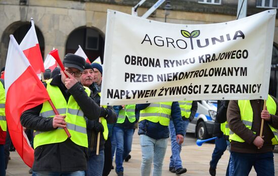 Poland Farmers Protest