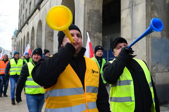 Poland Farmers Protest