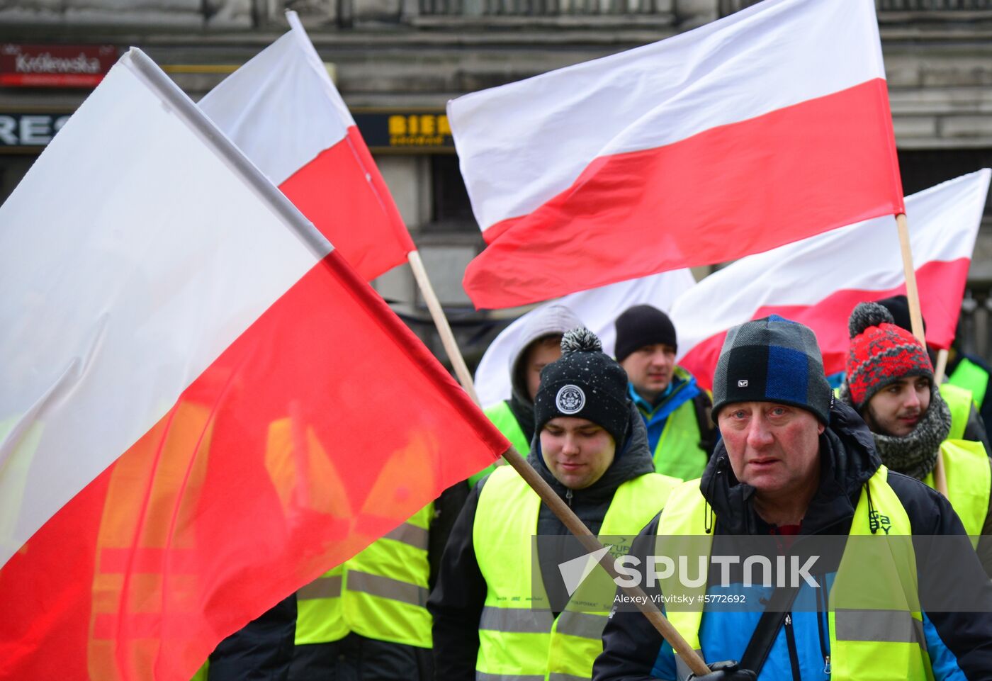 Poland Farmers Protest