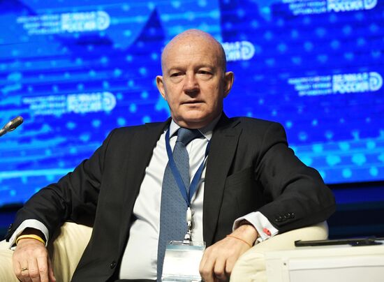 President Vladimir Putin attends meeting of Delovaya Rossiya's Business Forum