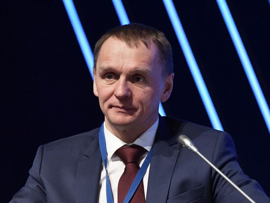 President Vladimir Putin attends meeting of Delovaya Rossiya's Business Forum