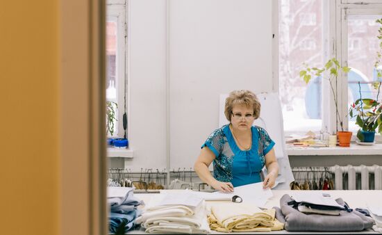 Russia Clothes Factory