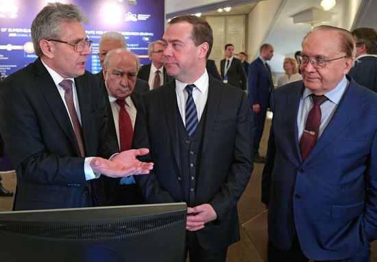 Prime Minister Dmitry Medvedev attends events as part of Year of Mendeleev's Periodic Table