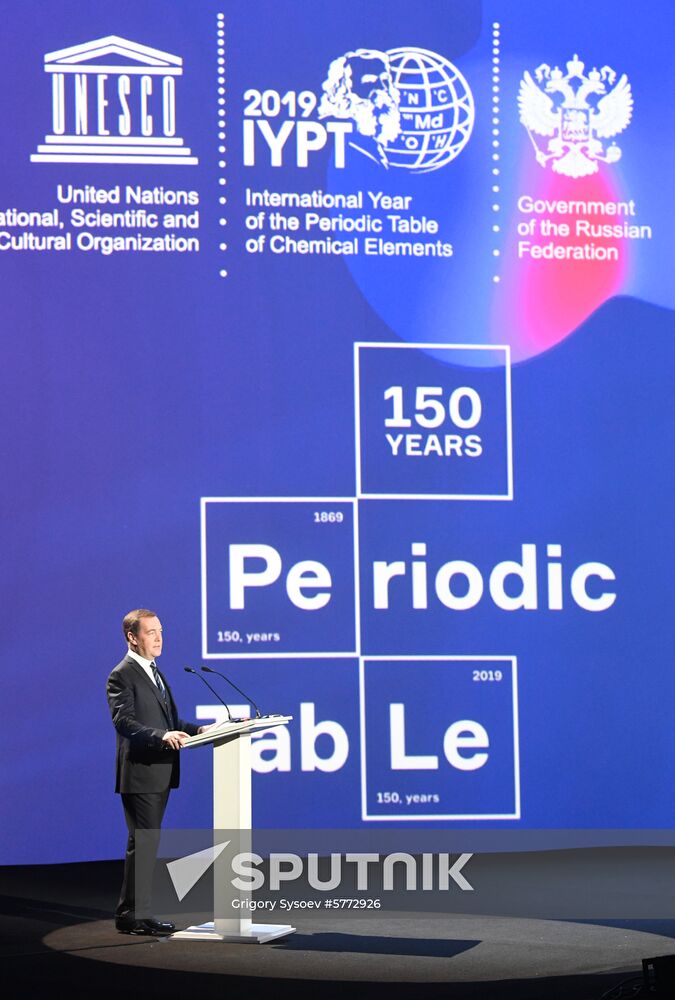 Russia Periodic Table