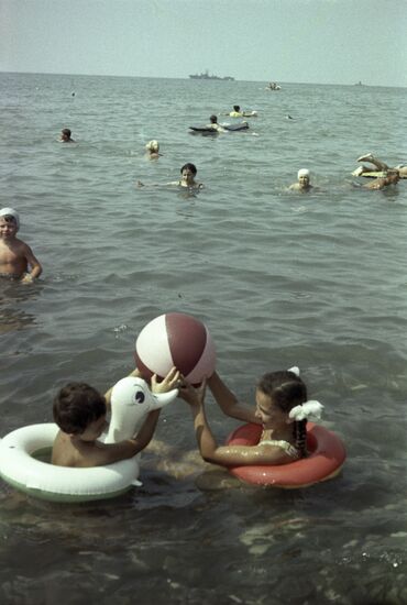 Sukhumi Bay in Abkhazia