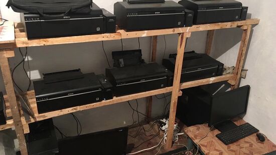 Russia Сounterfeiters Detained