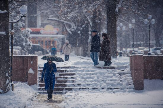 Kyrgyzstan Snow