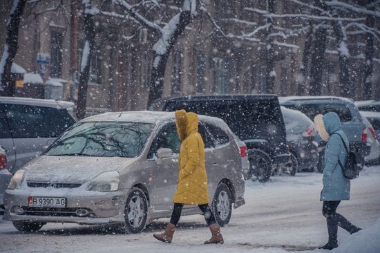 Kyrgyzstan Snow