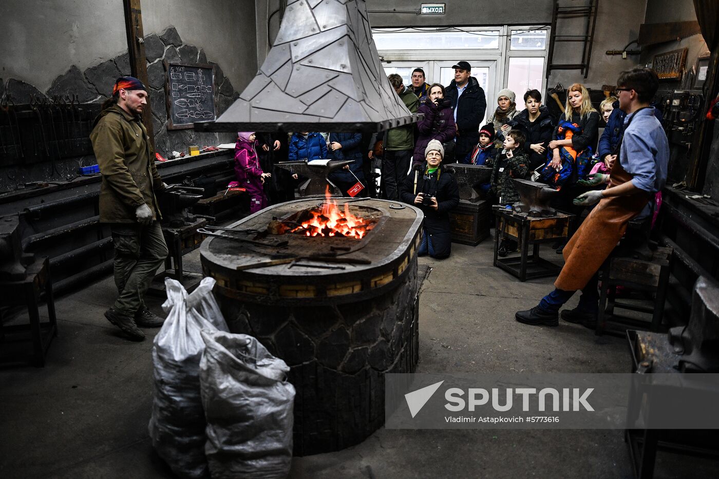 Russia Blacksmith Workshop