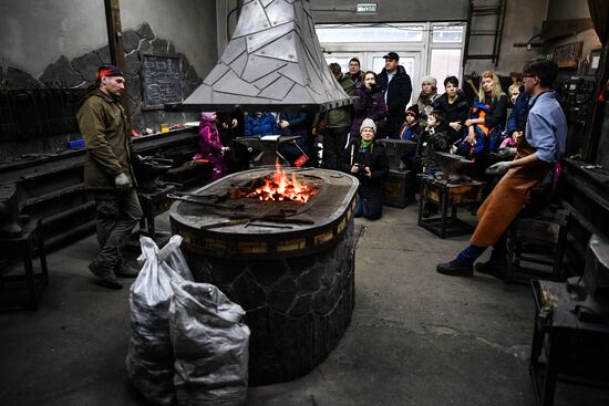 Russia Blacksmith Workshop