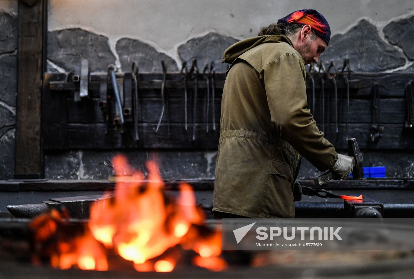 Russia Blacksmith Workshop