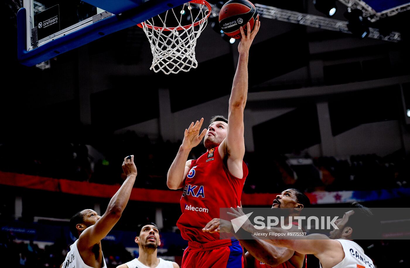 Russia Basketball Euroleague CSKA - Real