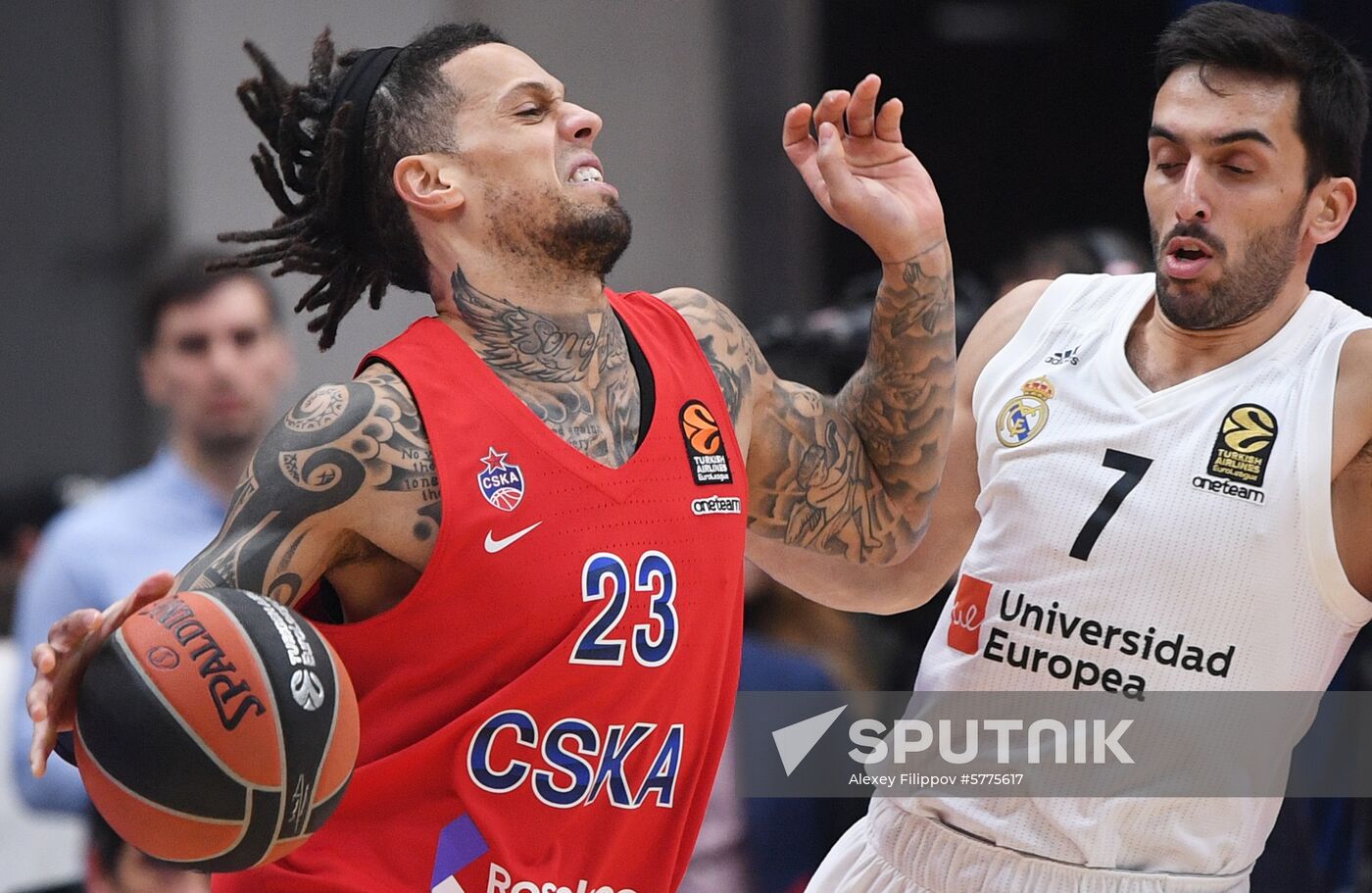 Russia Basketball Euroleague CSKA - Real