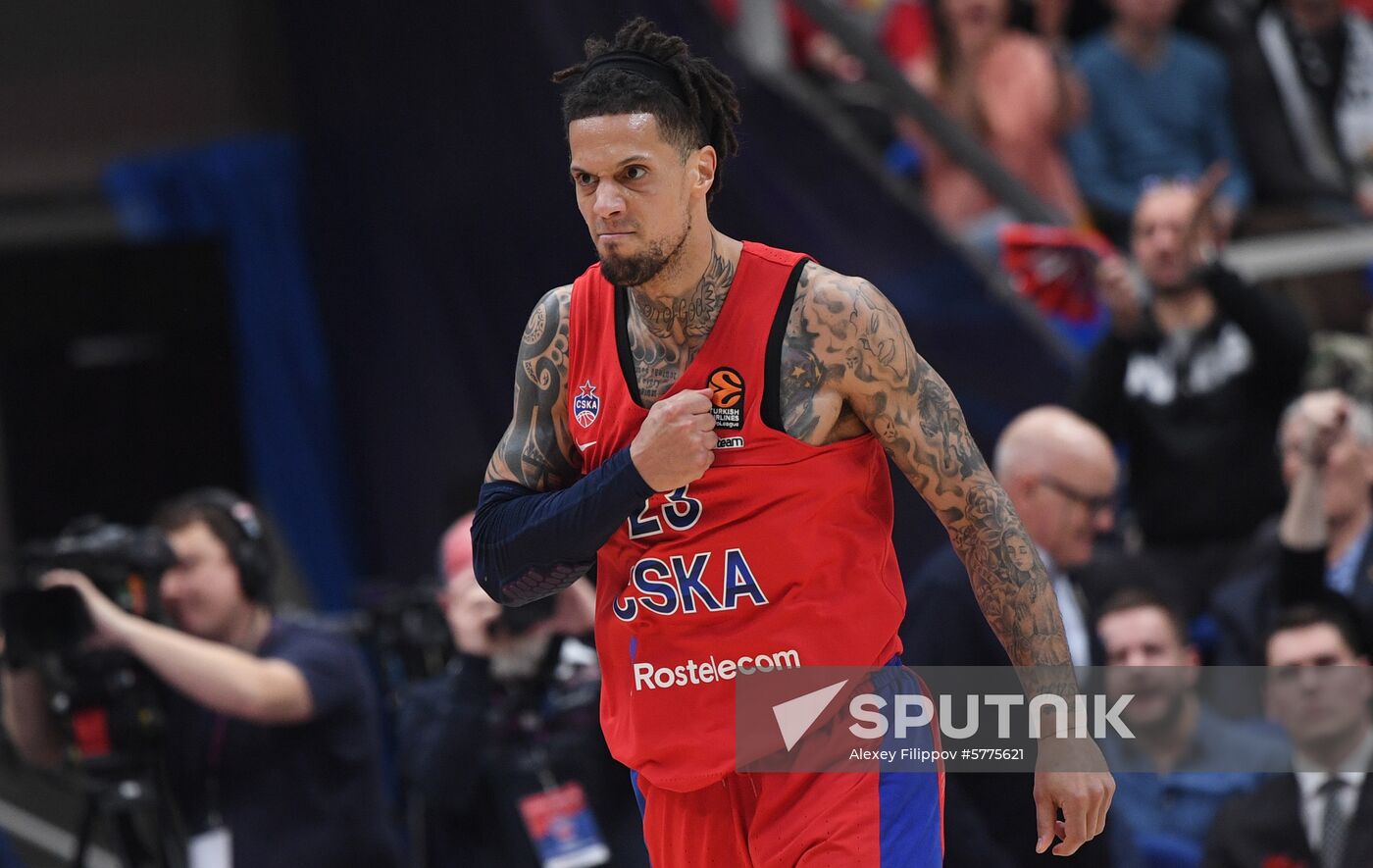 Russia Basketball Euroleague CSKA - Real