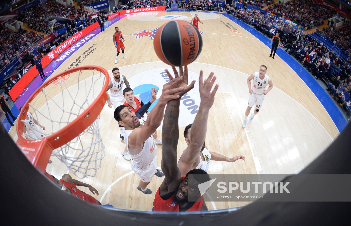 Russia Basketball Euroleague CSKA - Real