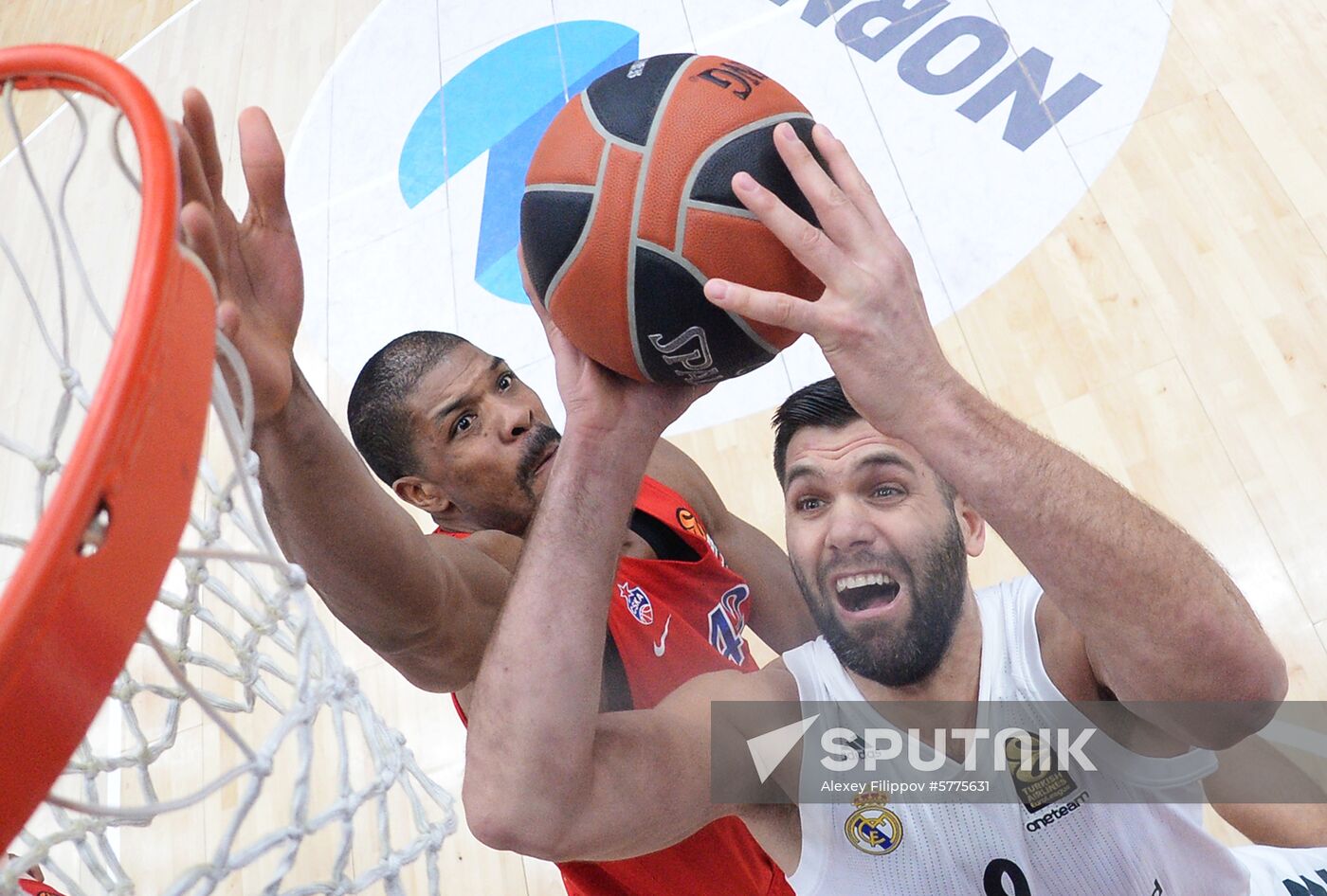 Russia Basketball Euroleague CSKA - Real