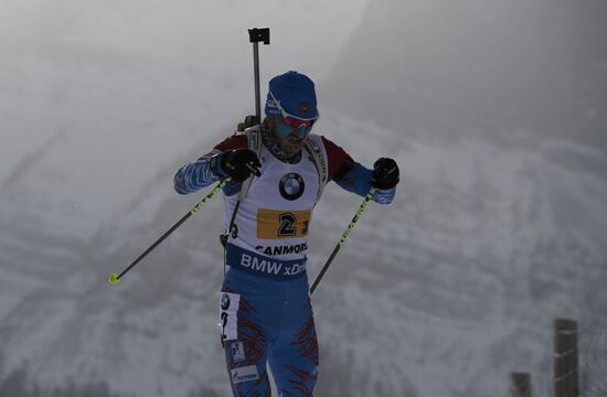 Canada Biathlon World Cup Relay Competition Men