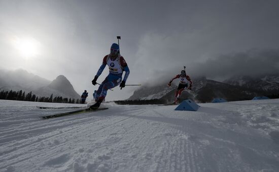 Canada Biathlon World Cup Relay Competition Men