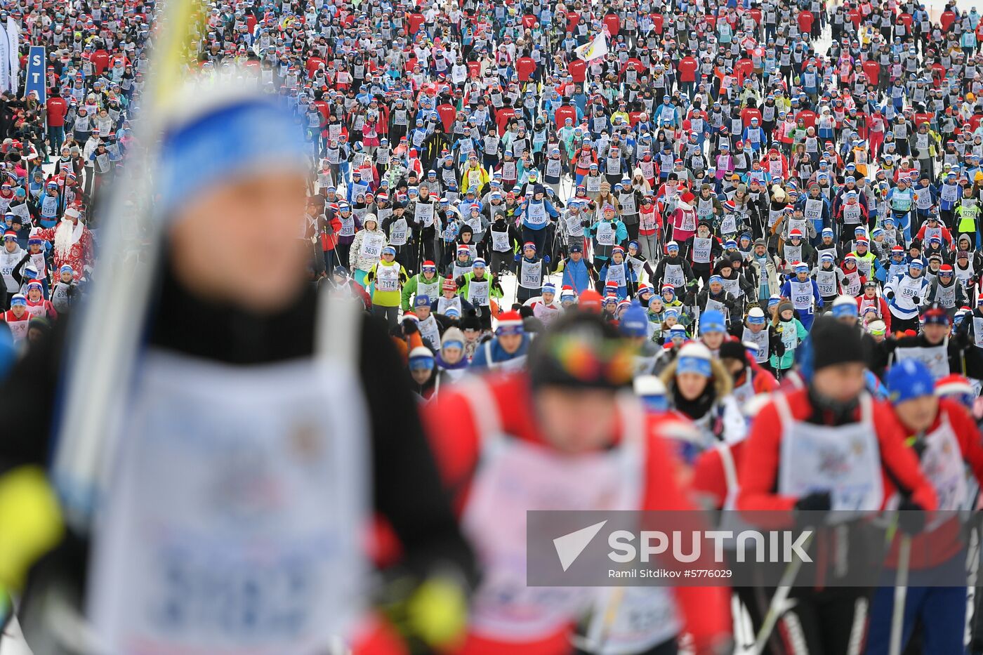 Russia Mass Ski Race