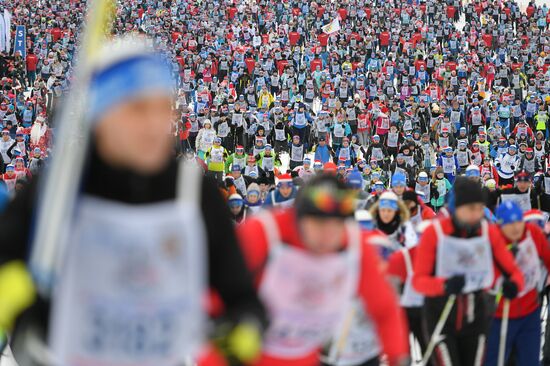 Russia Mass Ski Race