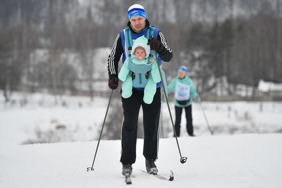 Russia Mass Ski Race