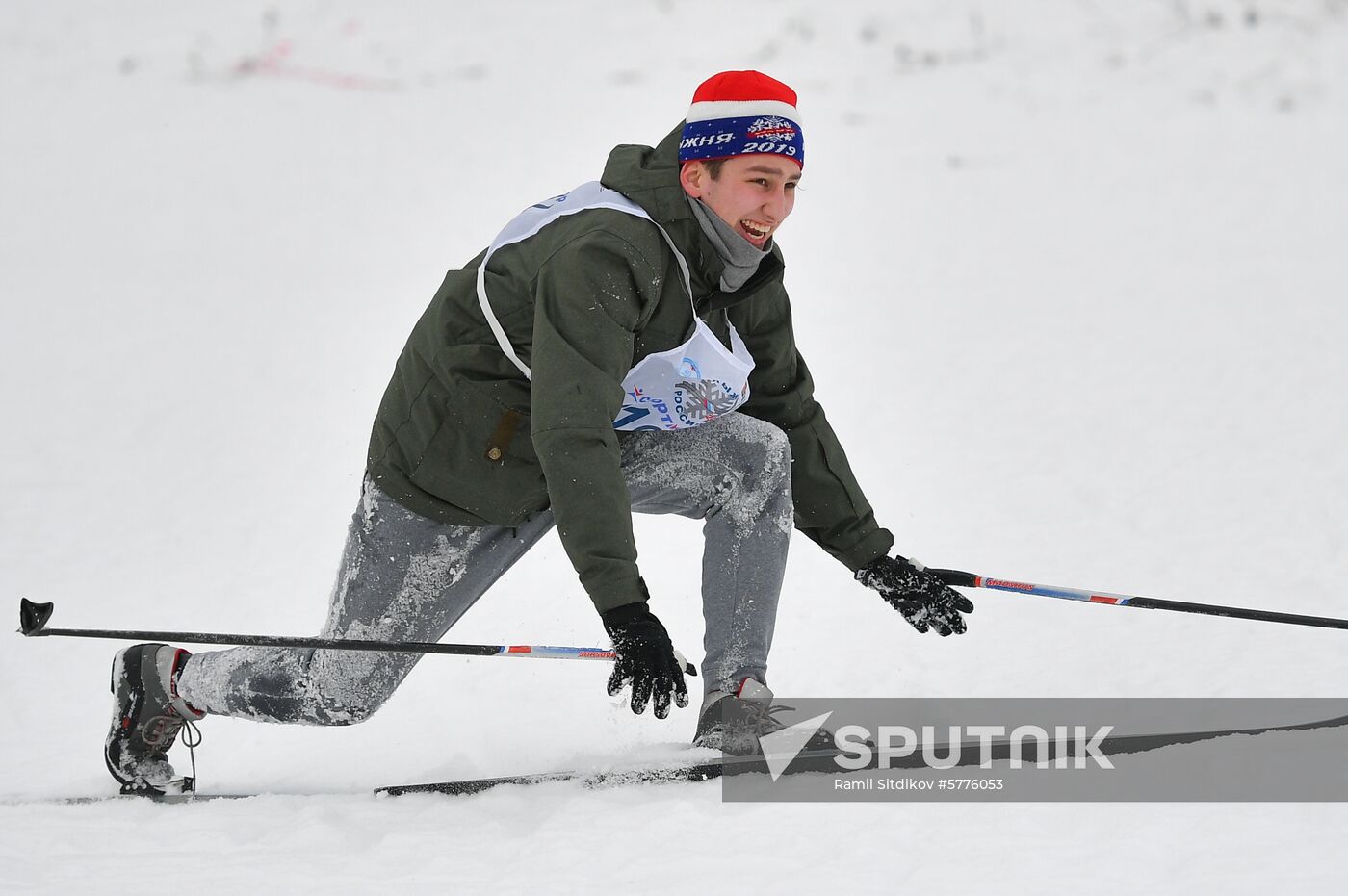 Russia Mass Ski Race