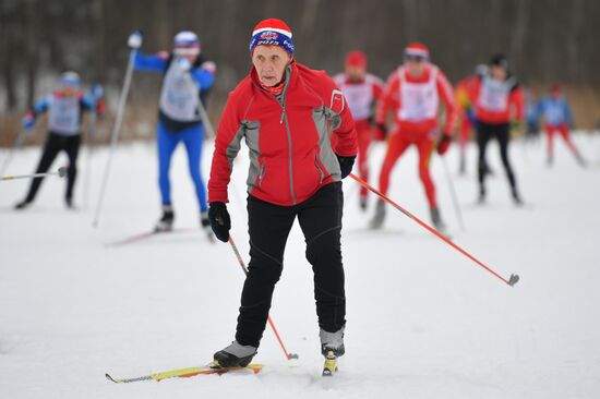 Russia Mass Ski Race