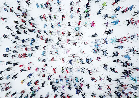 Russia Mass Ski Race