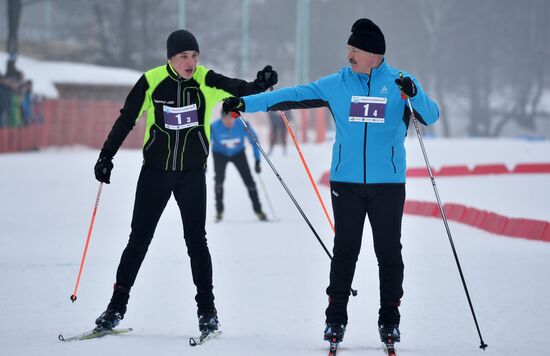 Belarus Mass Ski Race