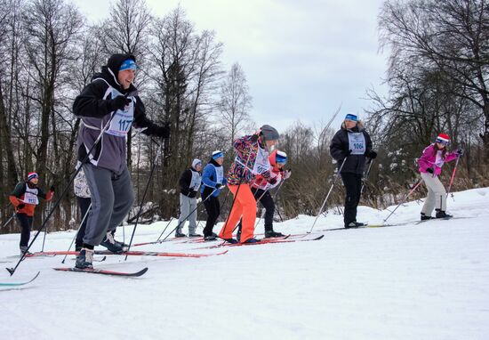 Russia Mass Ski Race