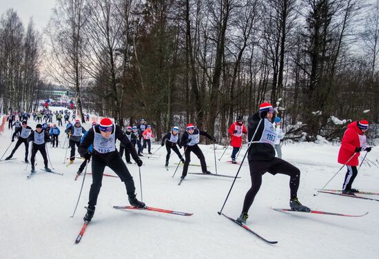 Russia Mass Ski Race